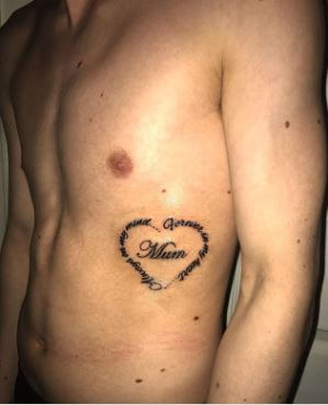 Connor Newall's tattoo.
